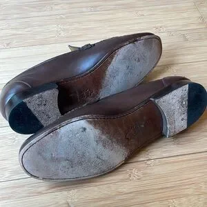Maus & Hoffman Men\'s Loafers Size 11 M Brown Leather Slip On Dress Shoes Spain Maus & Hoffman | Shoes | Maus Hoffman Mens Loafers Size 1 M  main image 4